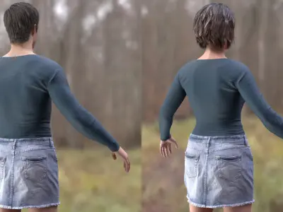  Man and Woman in Summer 4 