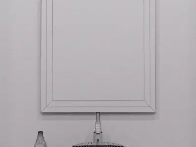 Illuminated Mirror 1 3D model