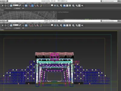 Concert Stage-Design 20210120B 3D model