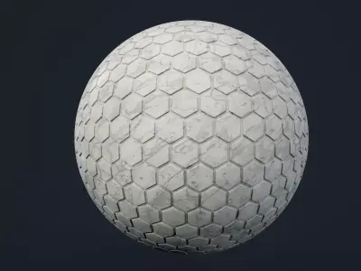 Marble Tile Seamless PBR Texture Texture