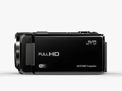 JVC GZ-GX1 camcorder Low-poly 3D model