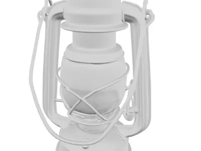 lantern lamp  Low-poly 3D model