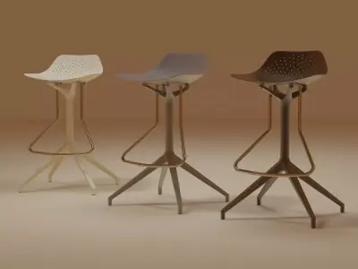 Klera Stool S 3D model