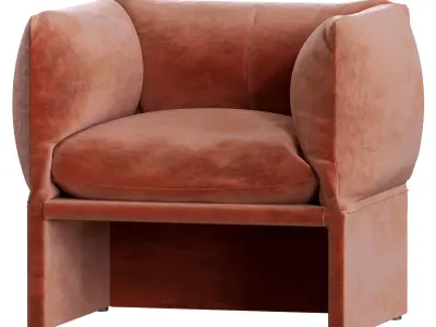 Tulip Lounge Chair 3D model