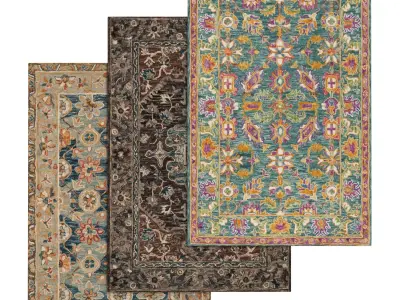 Rug Set 40 3D model