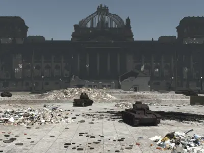  Reichstag Berlin 1945 