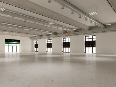 Exhibition Hall 36 3D model