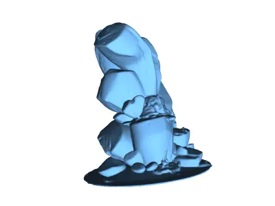 Rock 1 3D print model