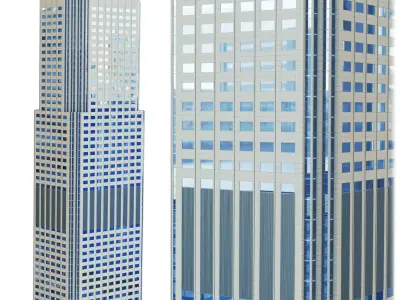 Building 50 Fremont St San Francisco 3D model