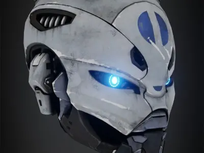 Exo-Stranger Helmet for Cosplay 3D print model