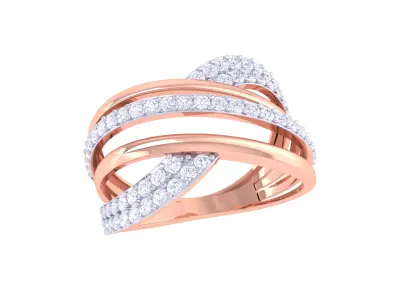   Women Ring MTL 3dm STL OBJ FBX Details 3D print model shop