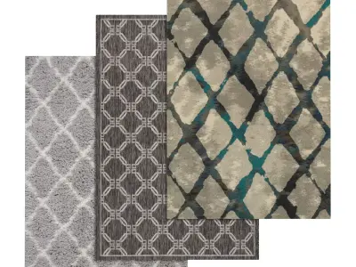 Rug Set 912 3D model