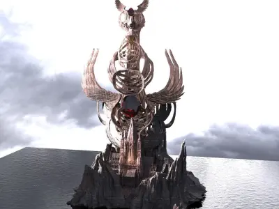 She Ra inspired Palace 3D model