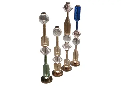 Paolo Castelli floor lamp icone luminose 3D model