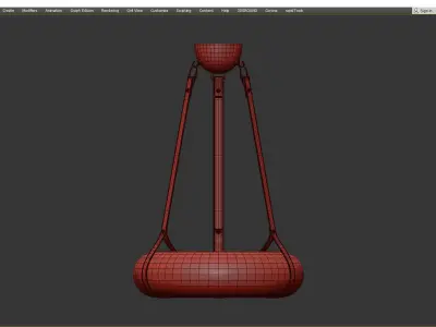 OSLO Pendant light Low-poly 3D model