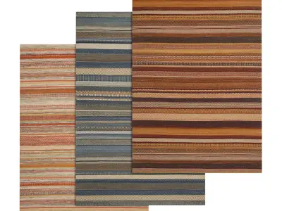Rug Set 177 3D model