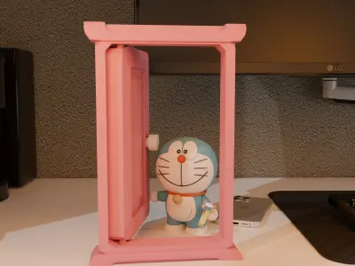 DORAEMON FIGURE AND ACCESORIES 3D print model