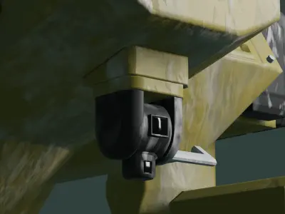 war gear 000 Low-poly 3D model