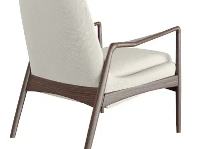Braden Dining Arm Chair 3D model