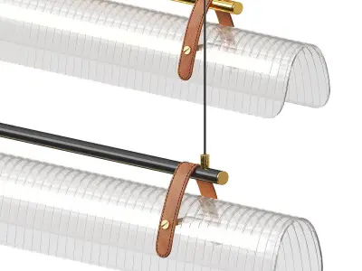 Nami Linear Chandelier 3D model