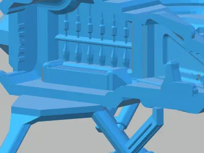 CS3-082023 Concept Starfighter 3D print model