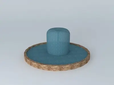 ROUND FOUNTAIN Free 3D model