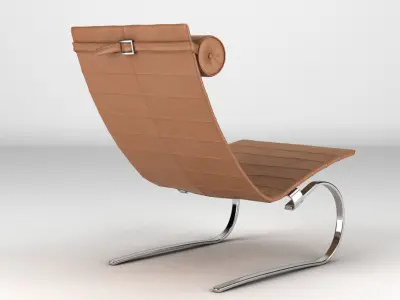 Poul Kjaeholm PK20 Easy Chair 3D model