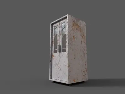 Old Modern Furniture 3D Model Low-poly 3D model order