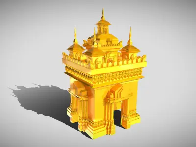 Patuxay Laos - v2 3D print model