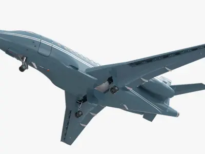  Dassault Falcon 900 Business Jet Grey 