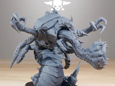 Xenarid Sentinel 3D print model