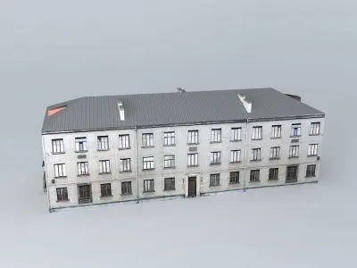 Riga Ieriku street 20 Free 3D model