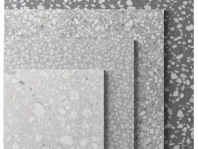 Terrazzo Material and Tile - Set 08 Texture