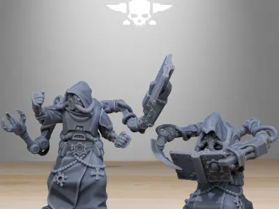 Scavenger Monks 3D print model