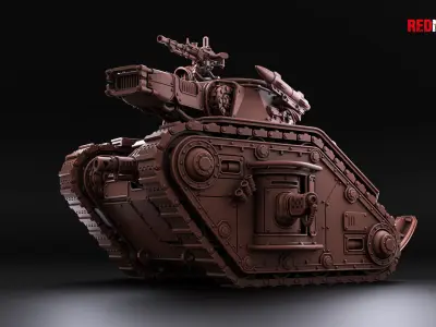 Solar Battle Tank - Imperial Force  3D print model
