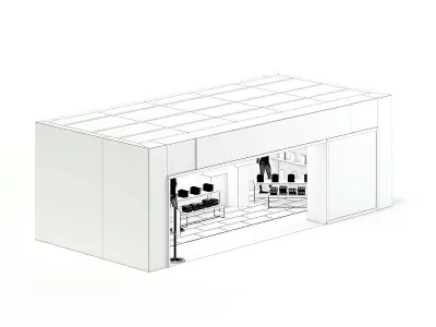 Music Gadgets Store 3D Model 3D model