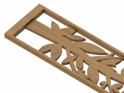 Decorative panel STL 3D model