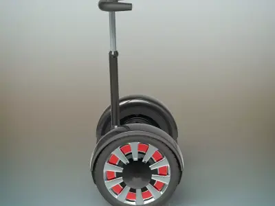 Segway smart walker 3D model