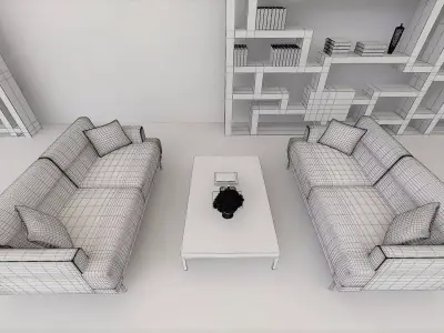 Asian Art Exhibition Center 3D model