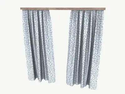 Curtain 3D model