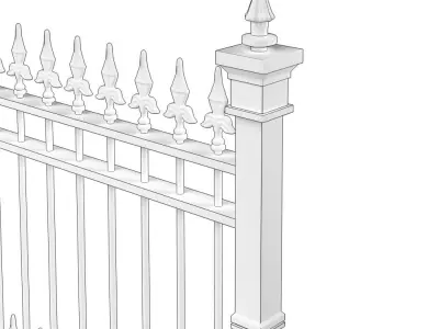 Fence 14 3D model
