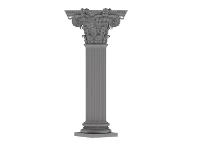 Composite Column 02 3D model