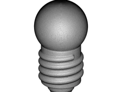 Torch Bulb Toy 3D model