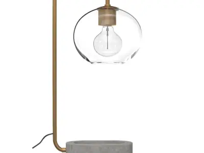 Margot Table Lamp L280201-AGB 3D model