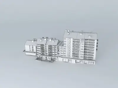 Gradici Building 3D model