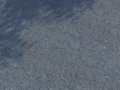 Blue crushed stone 3D model