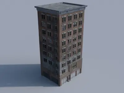 New York building 3D model