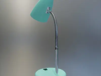 Desk Lamp Low-poly 3D model