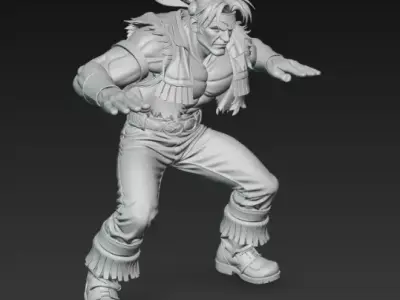 T Hawk from Street Fighter 3D print model