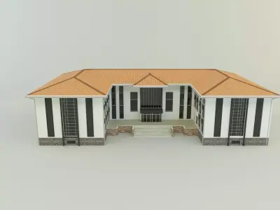 model school 13 3D model